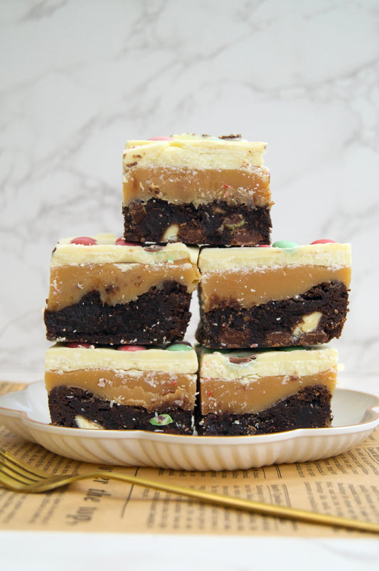 Christmas Millionaire Brownies Recipe