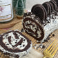 Oreo Brownie Yule Log Recipe